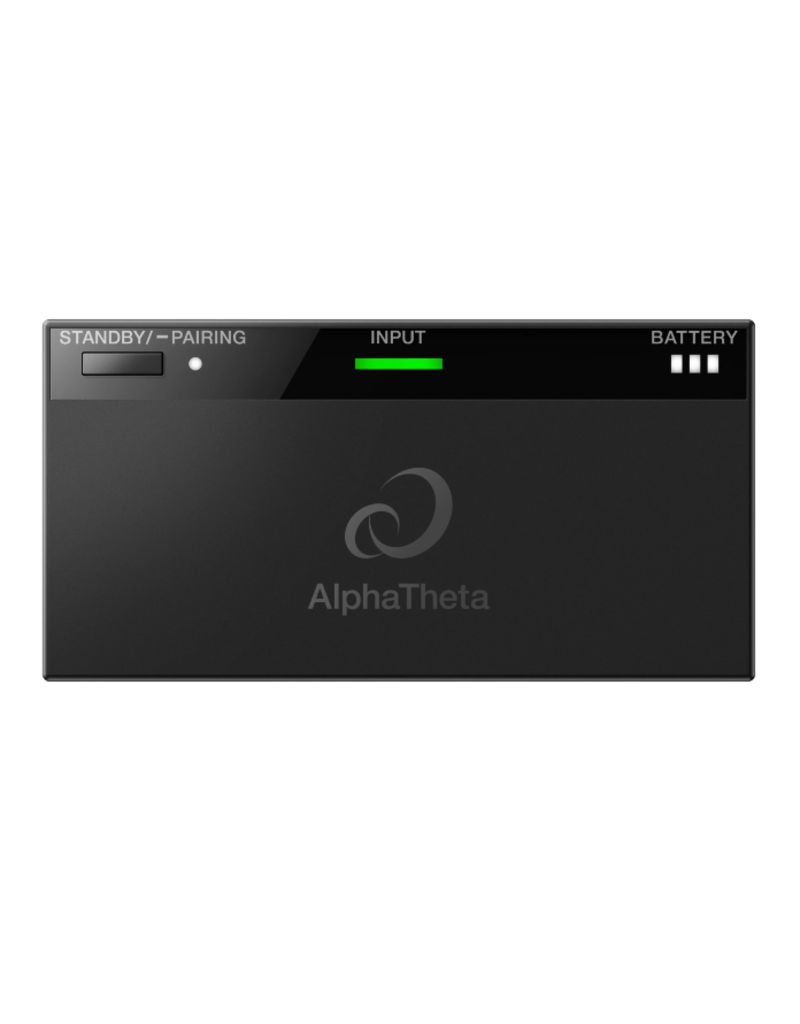 AlphaTheta HDJ-F10-TX Professional Wireless DJ Headphones with Transmitter - AlphaTheta