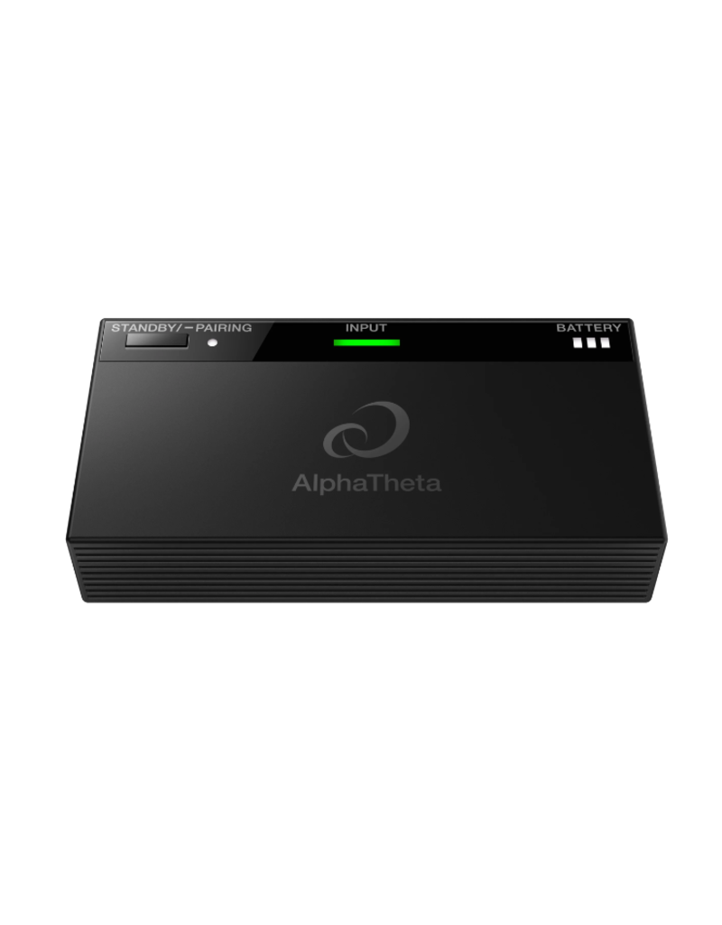 AlphaTheta HDJ-F10-TX Professional Wireless DJ Headphones with Transmitter - AlphaTheta