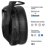 AlphaTheta HDJ-F10-TX Professional Wireless DJ Headphones with Transmitter - AlphaTheta