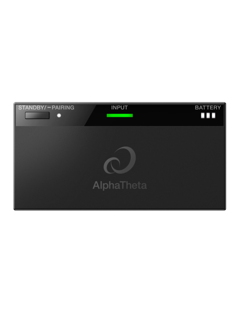 AlphaTheta HP-TX01 Transmitter for Professional Wireless DJ Headphones - AlphaTheta