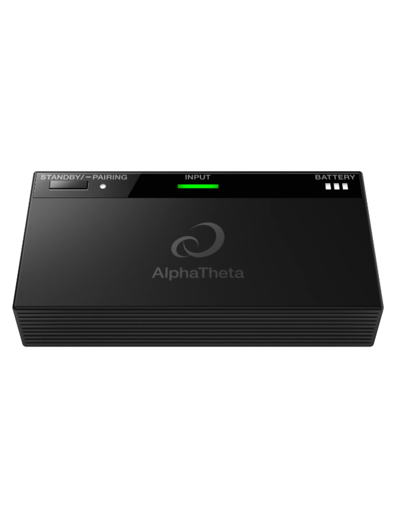 AlphaTheta HP-TX01 Transmitter for Professional Wireless DJ Headphones - AlphaTheta