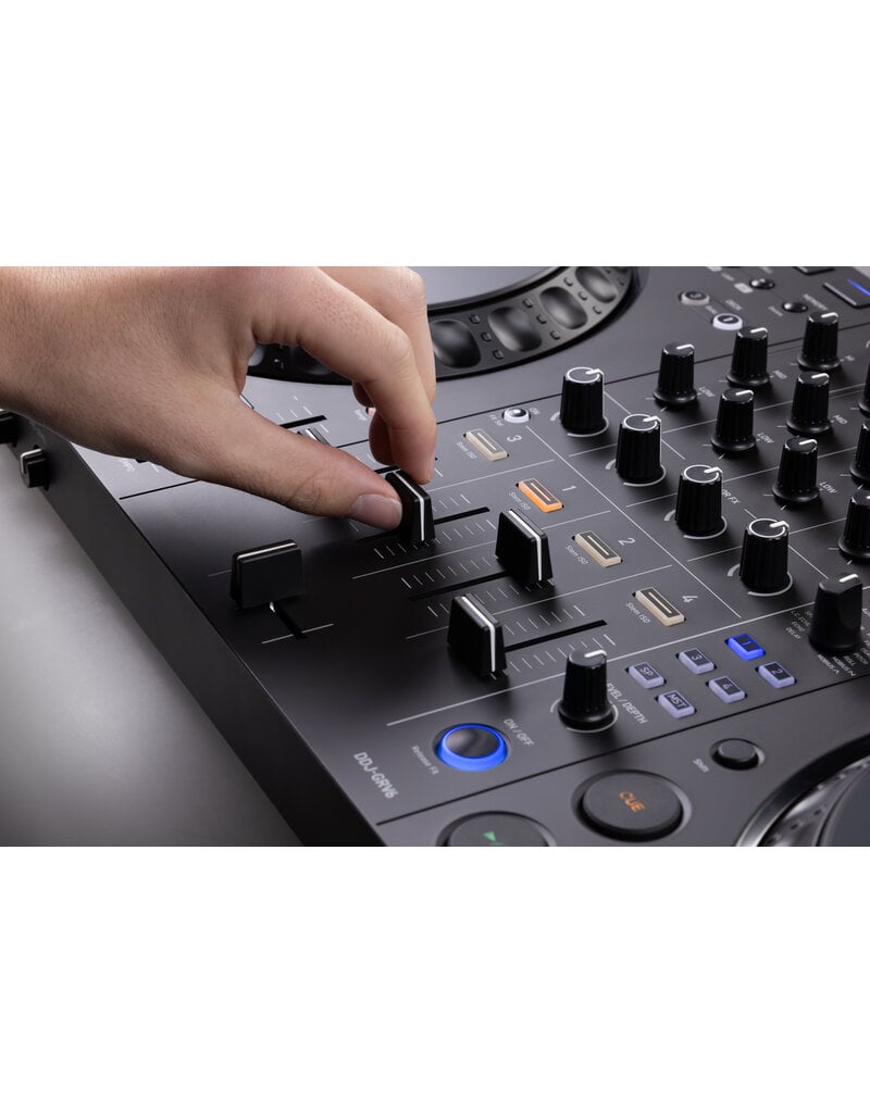 AlphaTheta DDJ-GRV6: 4-channel DJ controller for multiple DJ applications - AlphaTheta