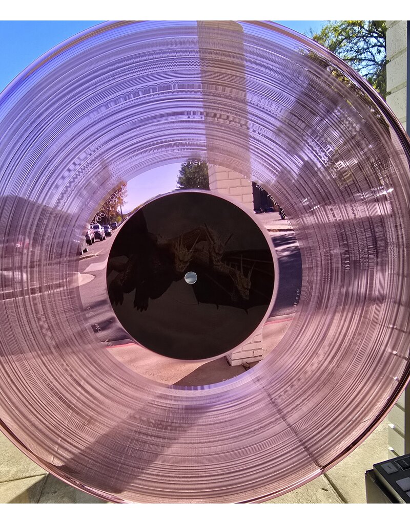 Thud Rumble Superseal Bizarro 12” Clear Bubblegum Pink Vinyl w Reverse Side + Ultra Skipless Side!!!