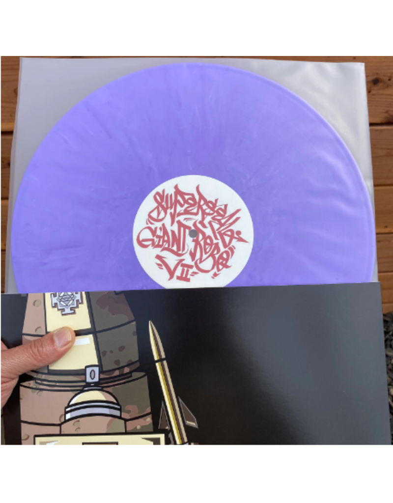 Thud Rumble Superseal VII: MELTED MUTT 12" Scratch Record: Purple Vinyl