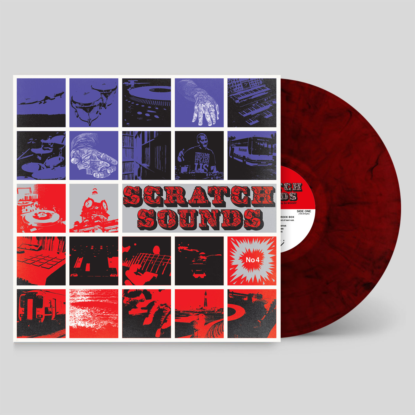 Scratch Sounds No 4 (Rock Box) by DJ Woody 12