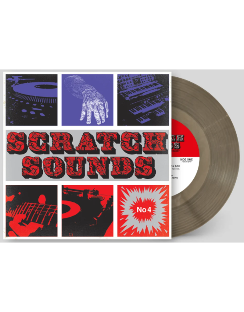 Woodwurk Records Scratch Sounds No 4 (Rock Box) by DJ Woody 7" Scratch Record