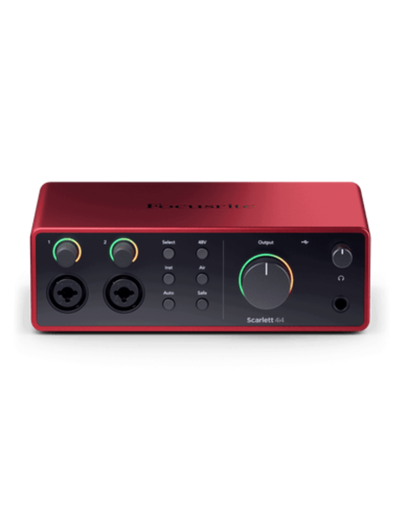 Focusrite Focusrite Scarlett 4i4 USB-C Audio/MIDI Interface (4th Generation)