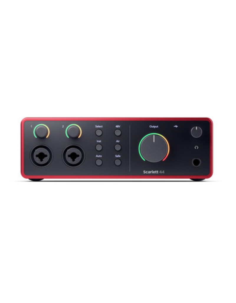Focusrite Focusrite Scarlett 4i4 USB-C Audio/MIDI Interface (4th Generation)