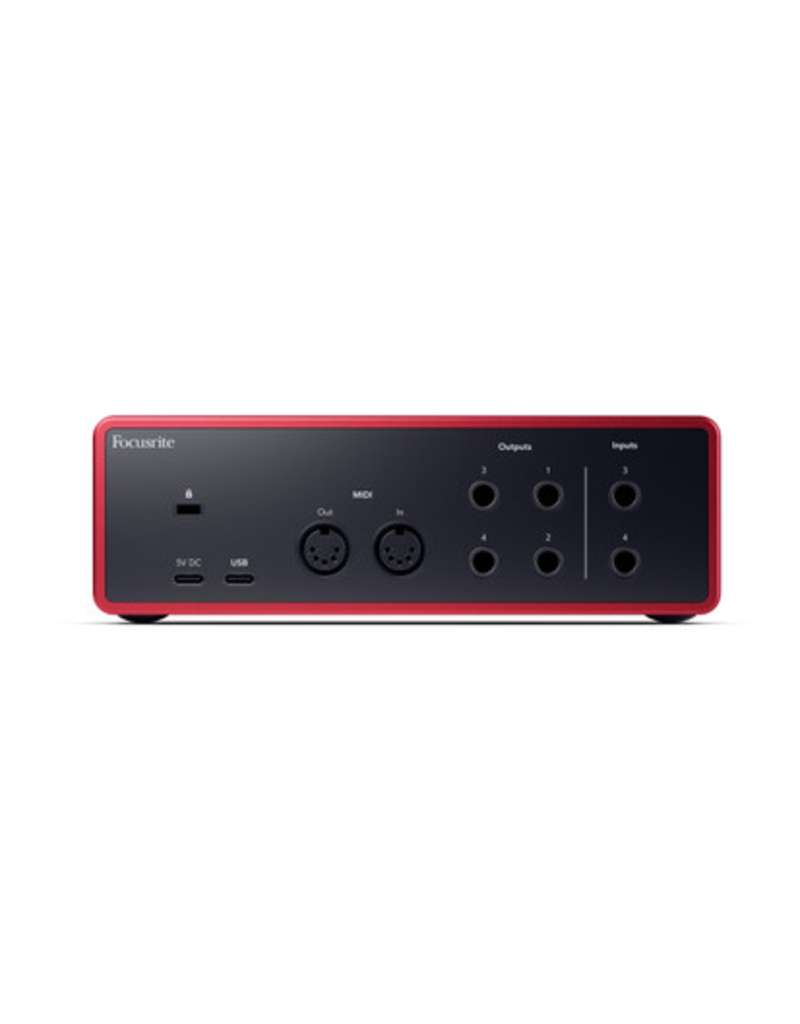 Focusrite Focusrite Scarlett 4i4 USB-C Audio/MIDI Interface (4th Generation)