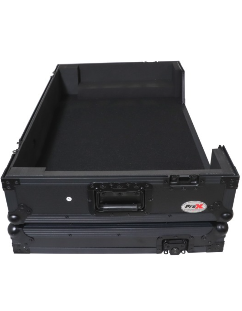 ProX ProX ATA Flight Case For Pioneer XDJ-AZ DJ Controller w/ 1U Rack Space + Wheels - Black (XS-XDJAZWBL)