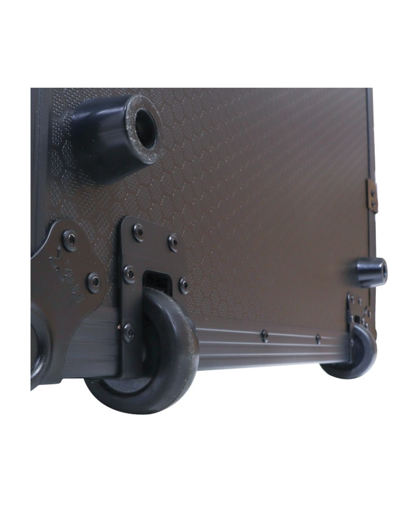ProX ProX ATA Flight Case For Pioneer XDJ-AZ DJ Controller w/ 1U Rack Space + Wheels - Black (XS-XDJAZWBL)