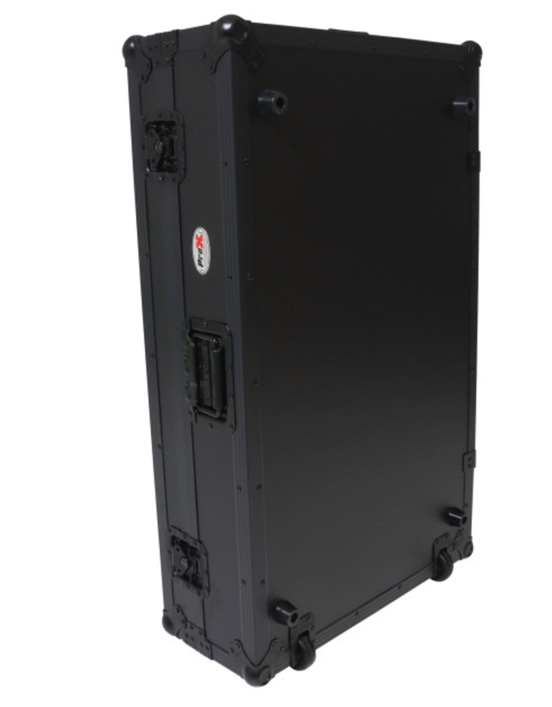 ProX ProX ATA Flight Case For Pioneer XDJ-AZ DJ Controller w/ 1U Rack Space + Wheels - Black (XS-XDJAZWBL)