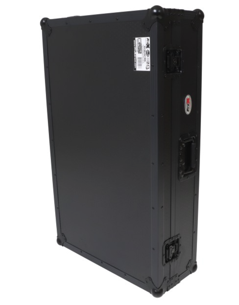 ProX ProX ATA Flight Case For Pioneer XDJ-AZ DJ Controller w/ 1U Rack Space + Wheels - Black (XS-XDJAZWBL)