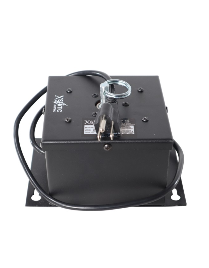 ProX ProX 1 RPM Powered Rotating Disco Mirror Ball Motor with Ring – Supports 30"-48" Mirror Balls  (X-MBM3)