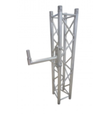ProX ProX 14 inch Speaker Mounting Pole Extension with Dual Truss Clamps for F34 F32 F31 Segments - 2" Diameter (XT-SPMT)