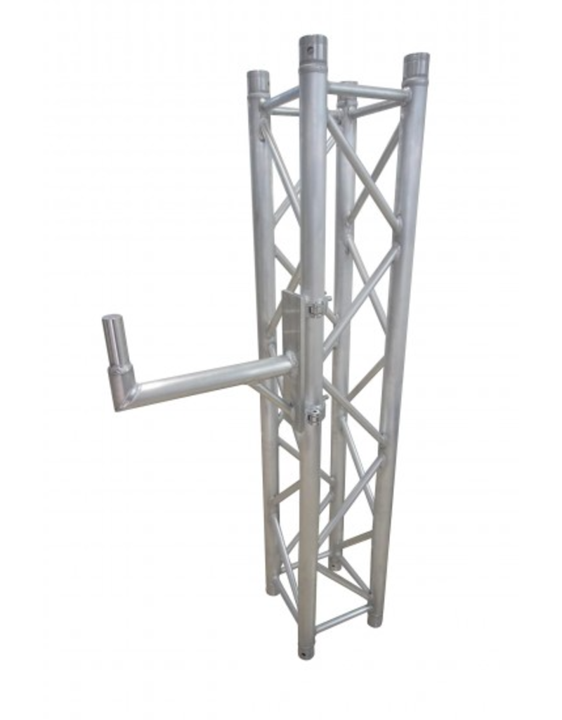 ProX ProX 14 inch Speaker Mounting Pole Extension with Dual Truss Clamps for F34 F32 F31 Segments - 2" Diameter (XT-SPMT)