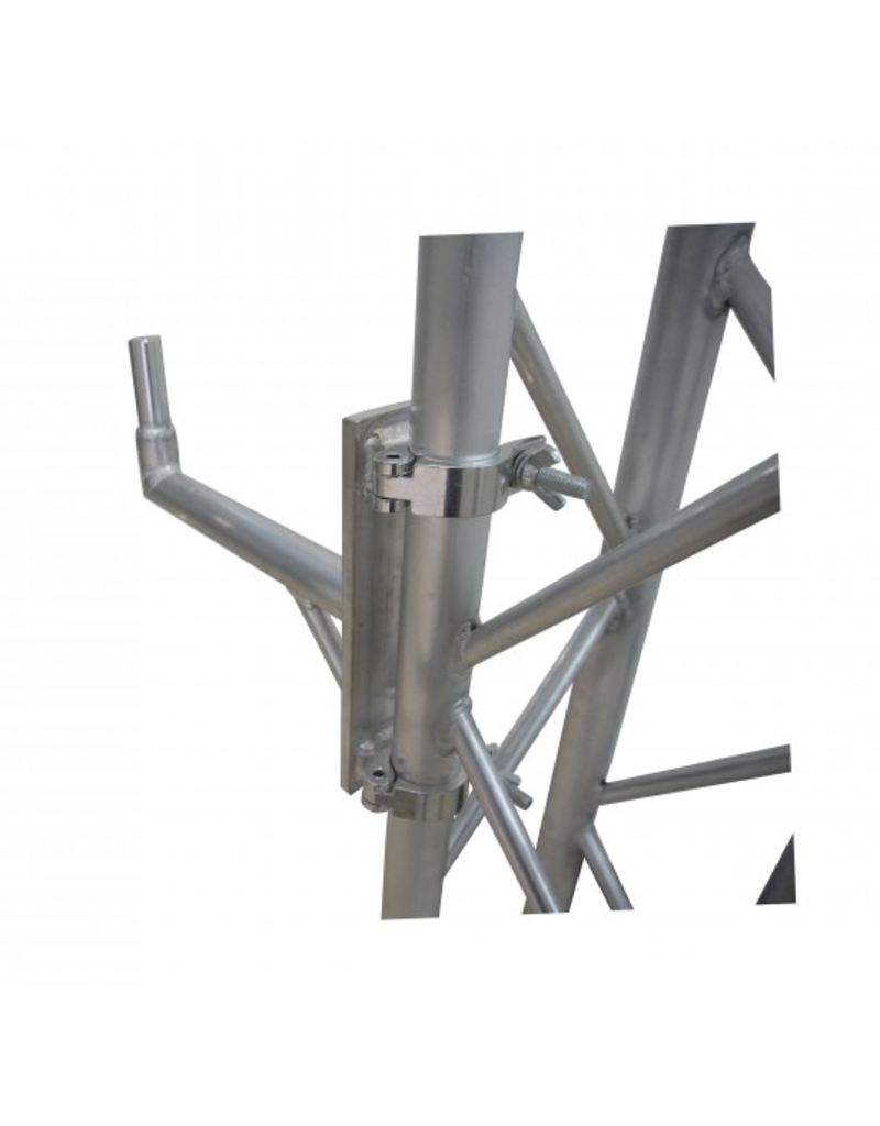 ProX ProX 14 inch Speaker Mounting Pole Extension with Dual Truss Clamps for F34 F32 F31 Segments - 2" Diameter (XT-SPMT)