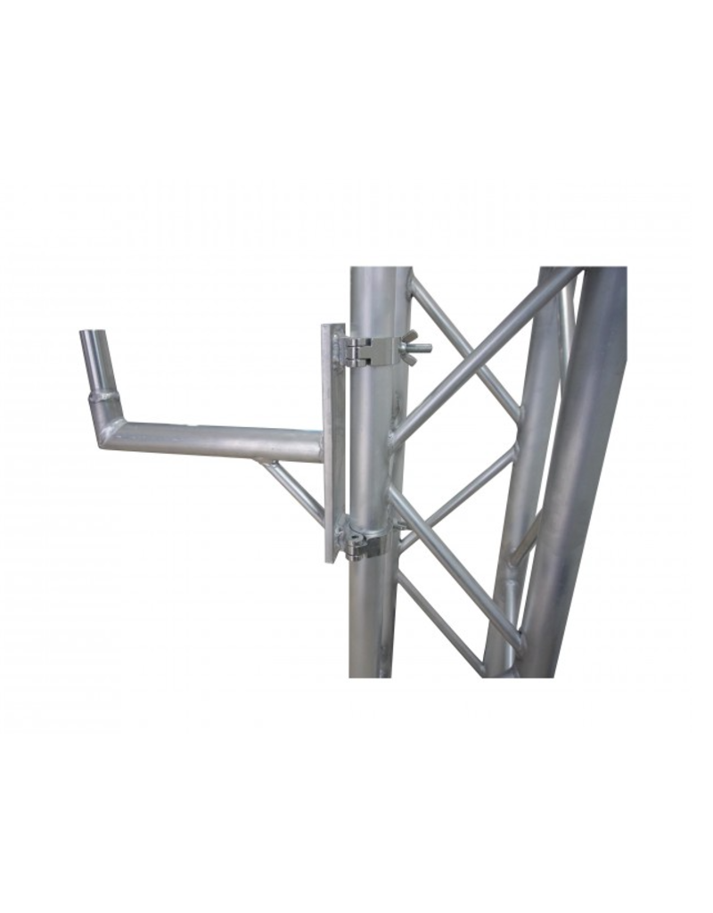 ProX ProX 14 inch Speaker Mounting Pole Extension with Dual Truss Clamps for F34 F32 F31 Segments - 2" Diameter (XT-SPMT)
