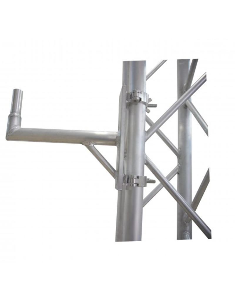 ProX ProX 14 inch Speaker Mounting Pole Extension with Dual Truss Clamps for F34 F32 F31 Segments - 2" Diameter (XT-SPMT)