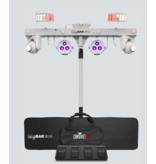 Chauvet DJ Chauvet DJ GigBAR Move 5-in-1 Lighting System with Moving Heads, Pars, Derbys, Strobe, and Laser Effects (White) (GIGBARMOVEWHT)