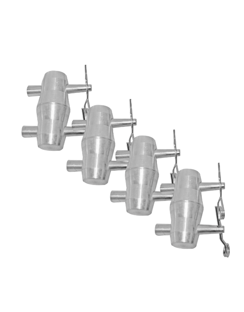 ProX ProX Set of (4) Double Sided Conical Couplers with connectors and pins (XT-CP-PAC3 Pack)