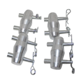 ProX ProX Set of (4) Double Sided Conical Couplers with connectors and pins (XT-CP-PAC3 Pack)