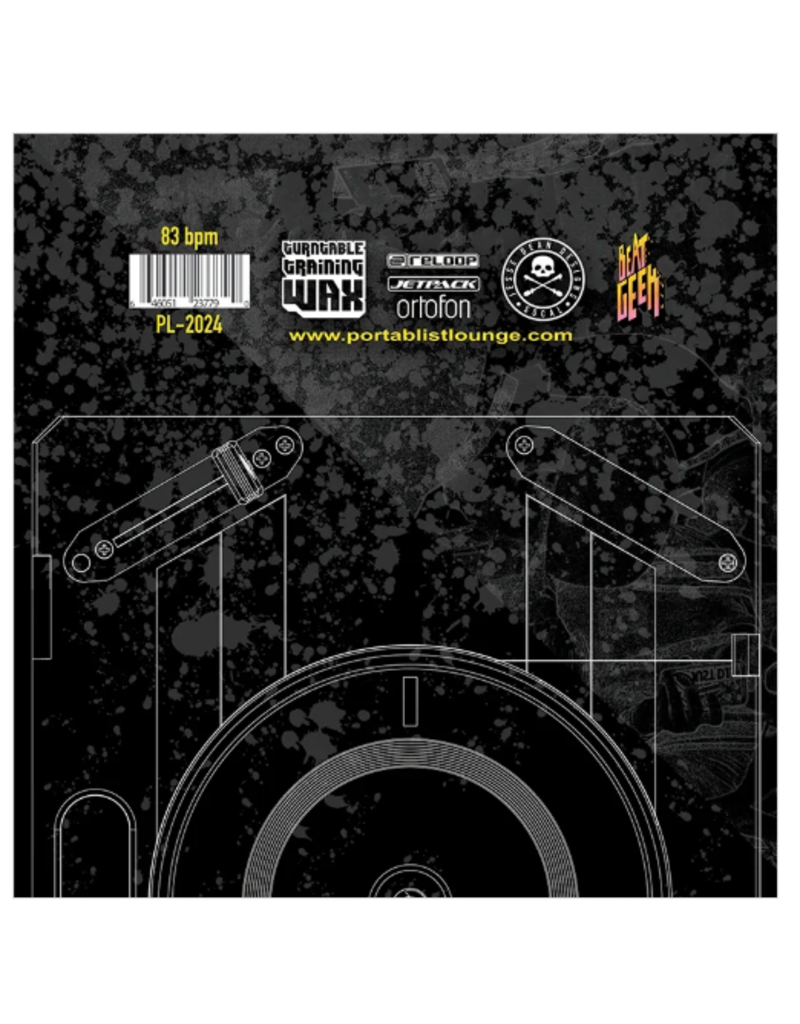 Turntable Training Wax Portablist Lounge  Vol. 1:  7 " Scratchsafe™ Battle Record