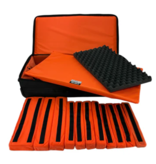 Jetpack JetPack Glide System Fits Most DJ Controllers: Glide Roller Bag + Snap Backpack
