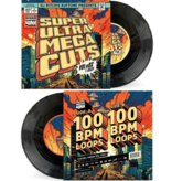 Turntable Training Wax Super Ultra Mega Cuts Vol. 2 7" Scratch Record from Ritchie Ruftone