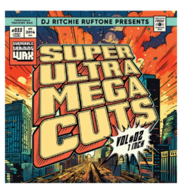 Turntable Training Wax Super Ultra Mega Cuts Vol. 2 7" Scratch Record from Ritchie Ruftone