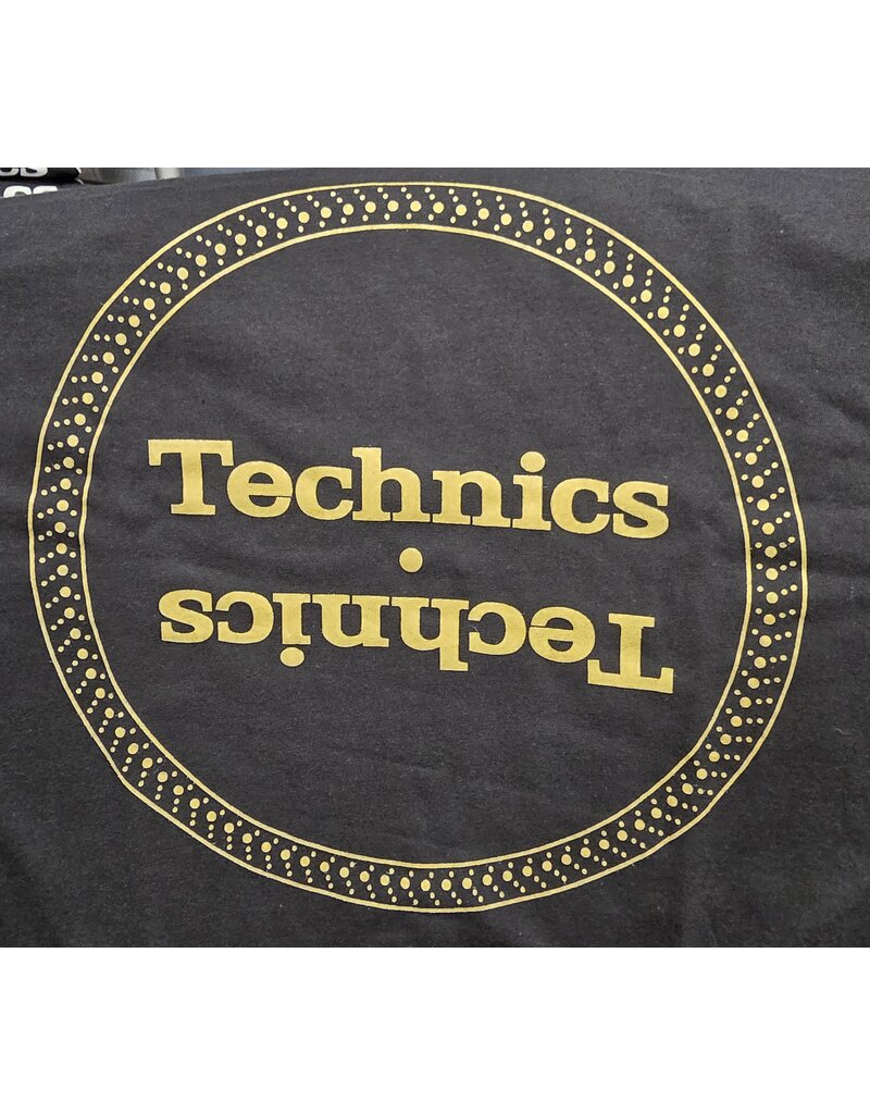 Platter T-Shirt: Gold on Black (Medium Only)  - Branded