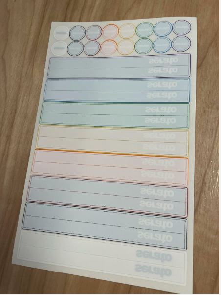 STICKERS from Serato Sticker Lock ... Just the Stickers! - 1 sheet ...