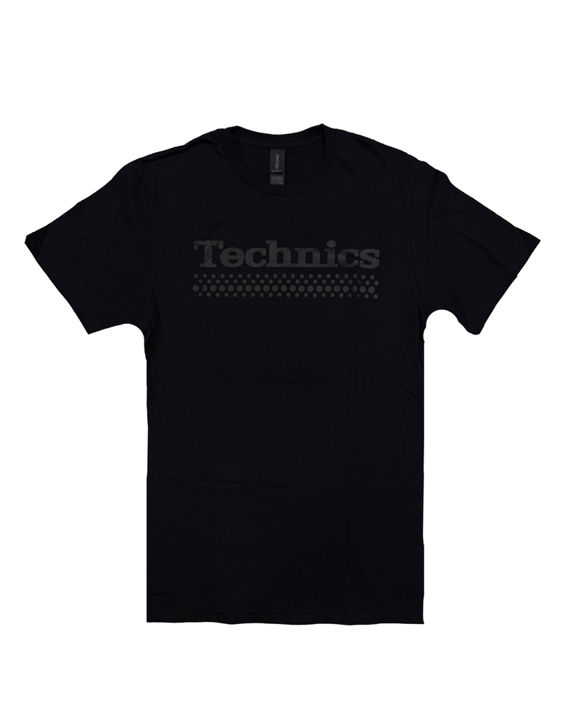 DOTS - BLACK on BLACK T-Shirt Branded