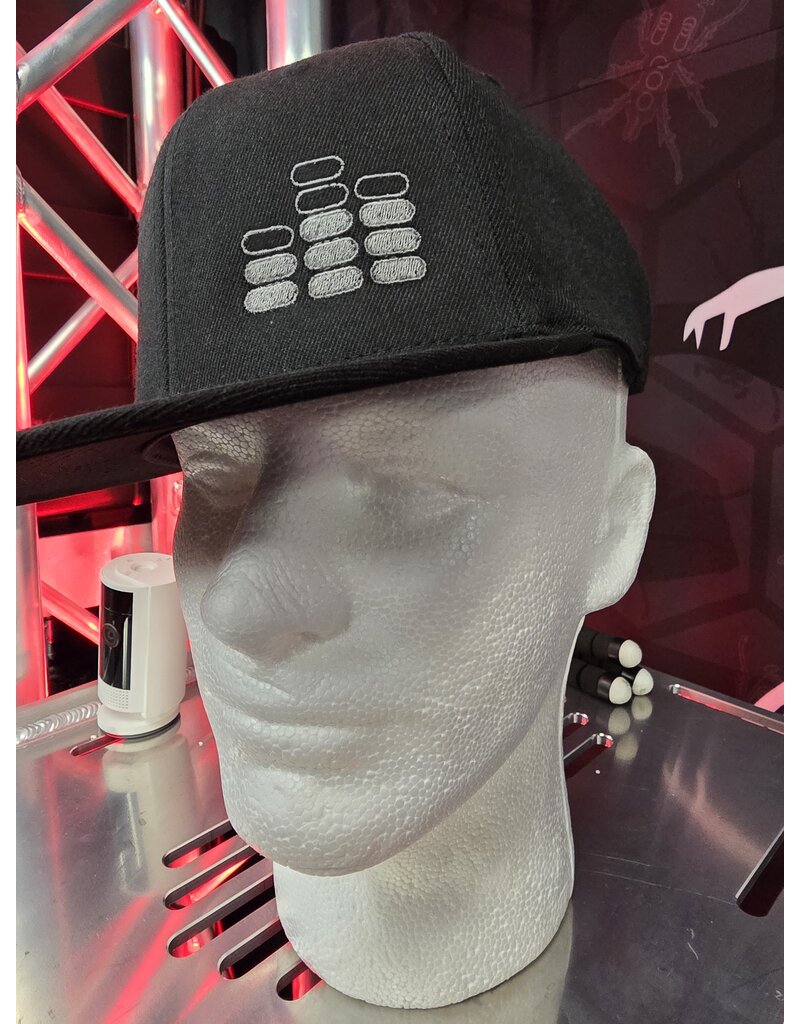 Mile High DJ Supply Mile High DJ Supply Black SnapBack Cap with Grey Logo