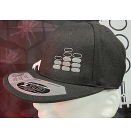 Mile High DJ Supply Mile High DJ Supply Black SnapBack Cap with Grey Logo