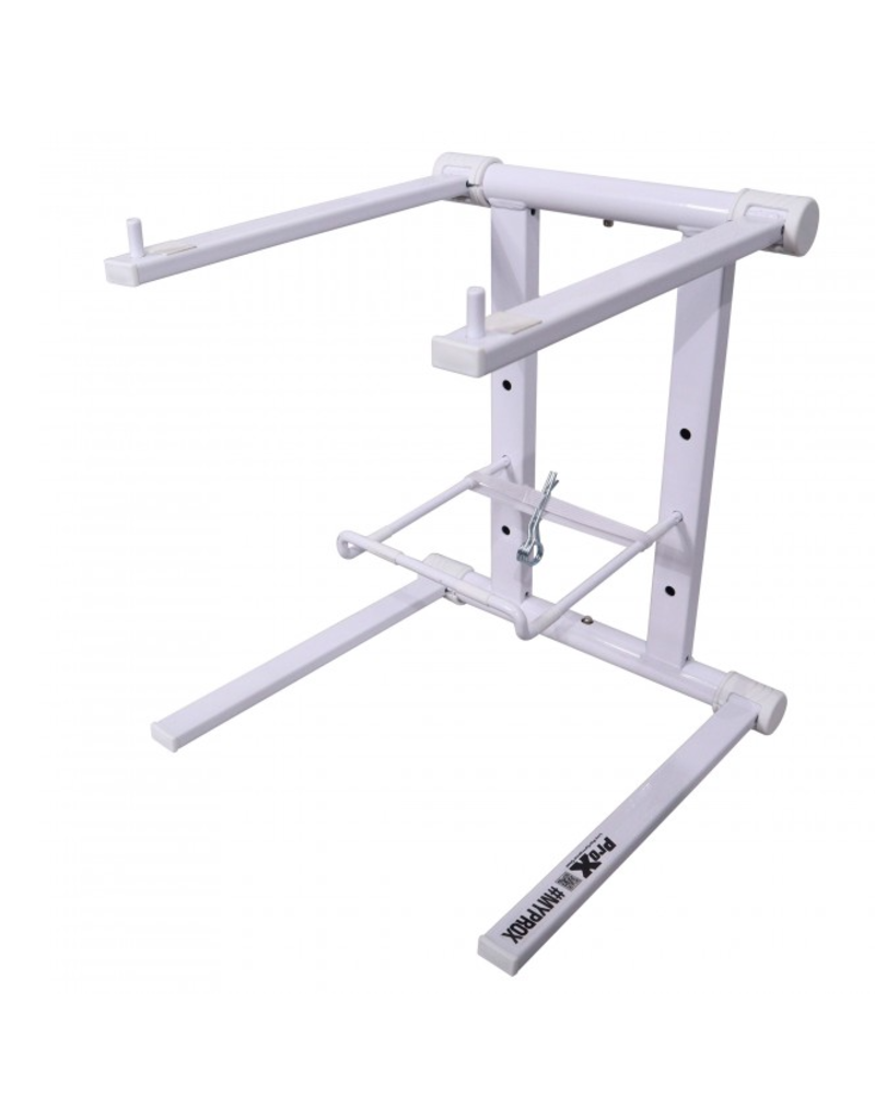 ProX ProX White Foldable Portable Laptop Stand with Adjustable Shelf (T-LPS600White)