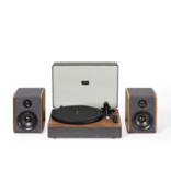 Crosley Crosley Nocturne Record Player Turntable With Speakers - Charcoal