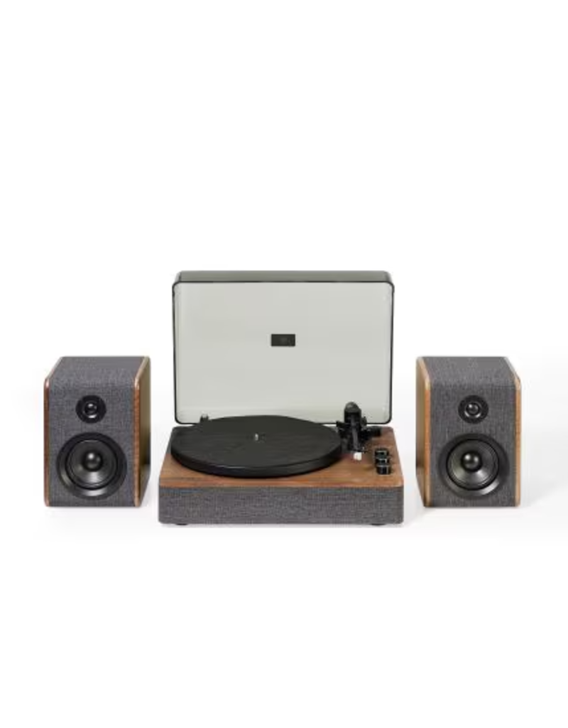 Crosley Crosley Nocturne Record Player Turntable With Speakers - Charcoal