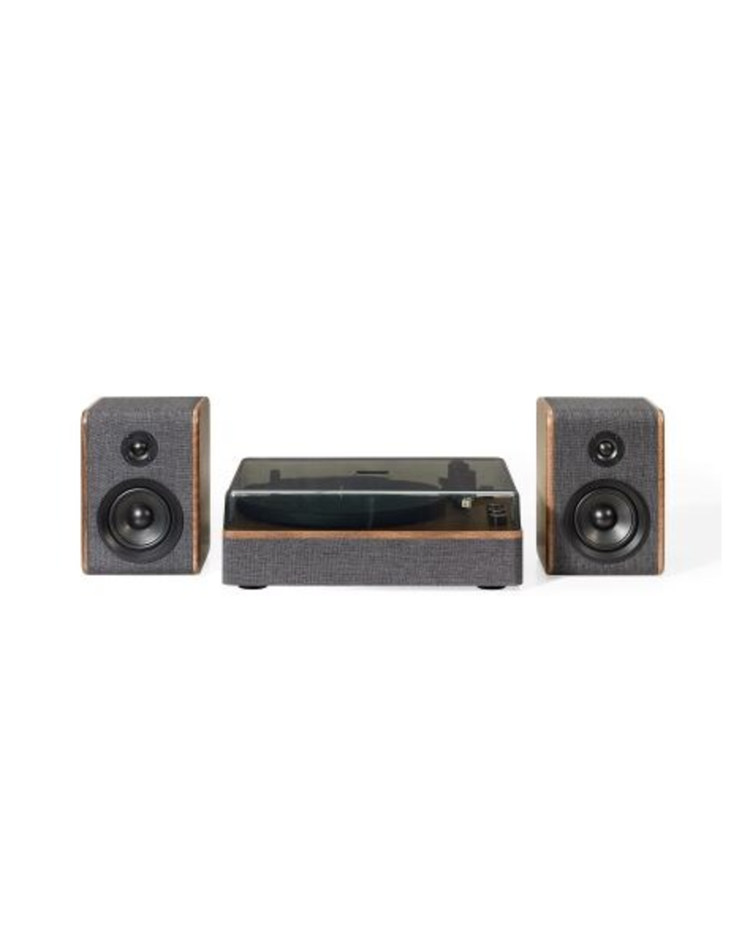 Crosley Crosley Nocturne Record Player Turntable With Speakers - Charcoal