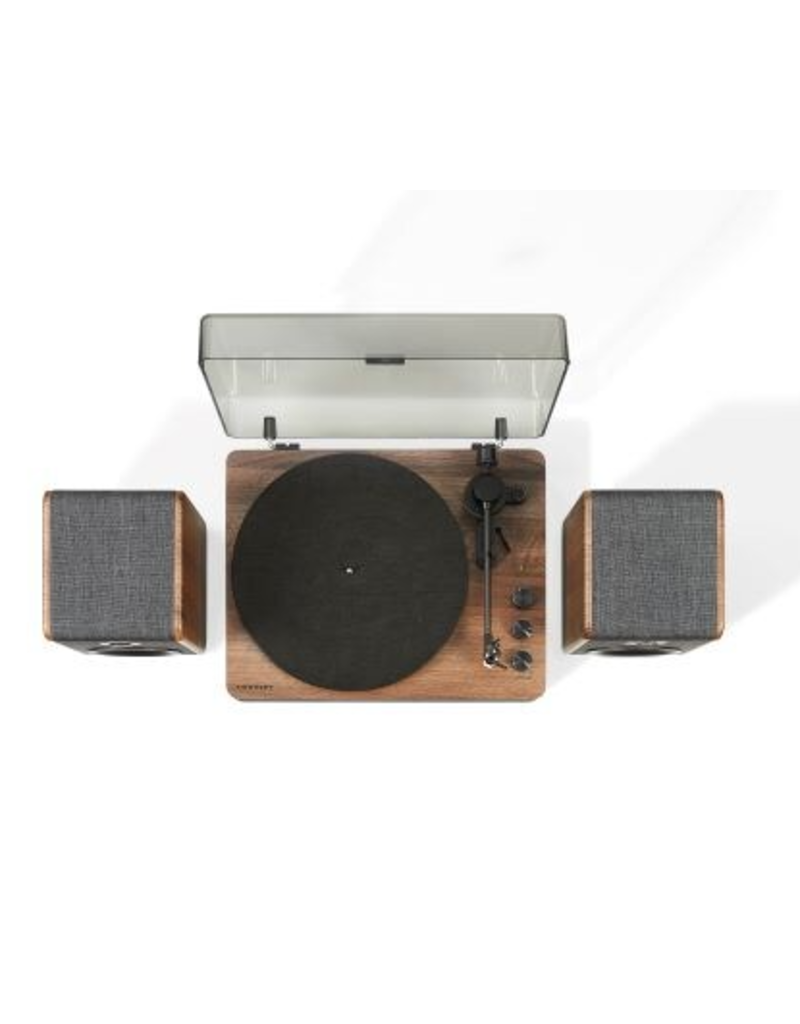 Crosley Crosley Nocturne Record Player Turntable With Speakers - Charcoal