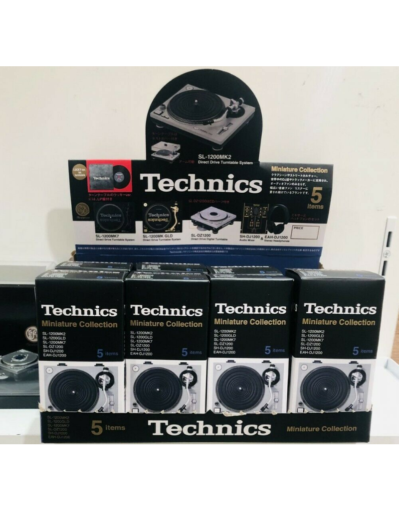 Kenelephant Technics Miniature Collection ONE Blind Box Contains 1 Mystery Piece (Turntable or Mixer)