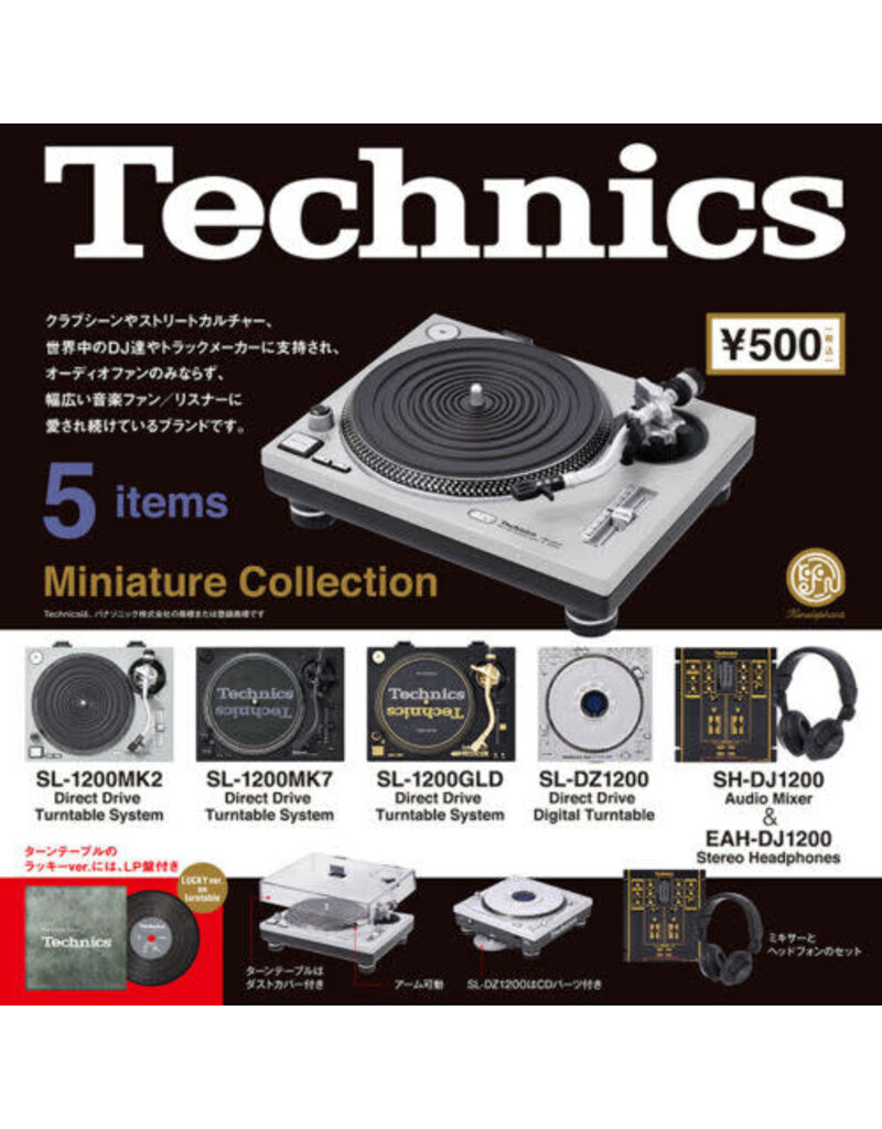 Technics Miniature Collection ONE Blind Box Contains 1