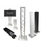 ProX ProX Flex Tower Totem Package - Adjustable 6.56ft or 3.28ft With Soft Carrying Bag (XT-FTP328-656-B)