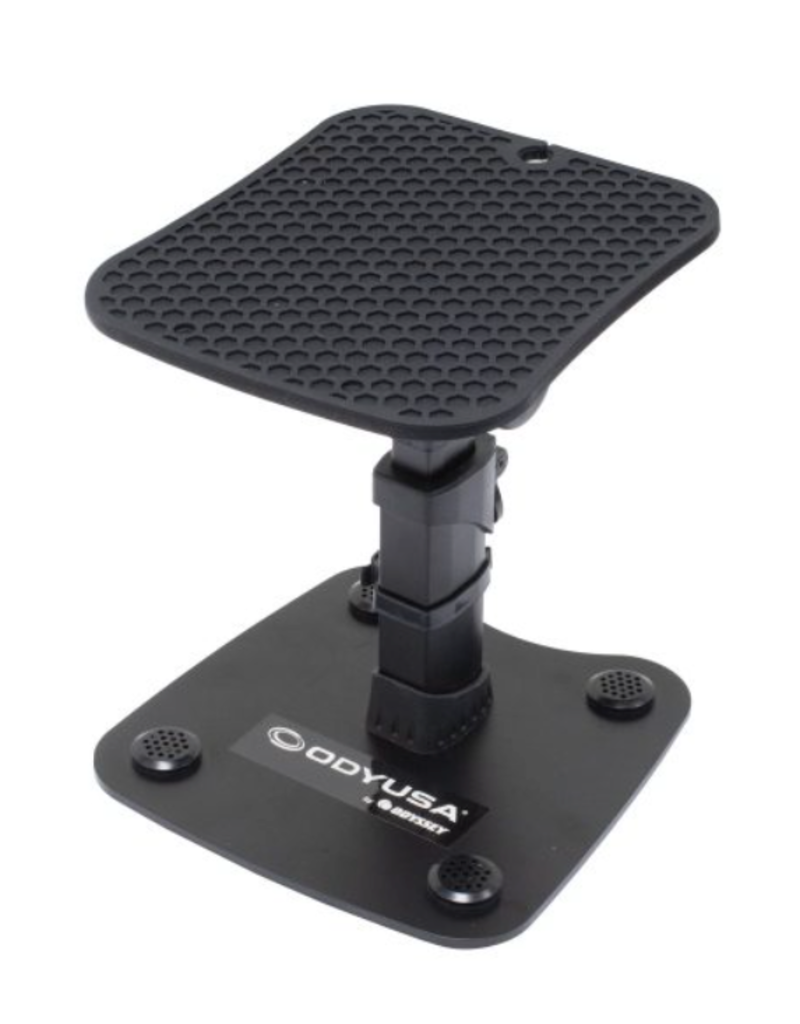 Odyssey Tilt-able Speaker Monitor Stands with Flat Surface Base (Pair) ASPKSTANDSMDT