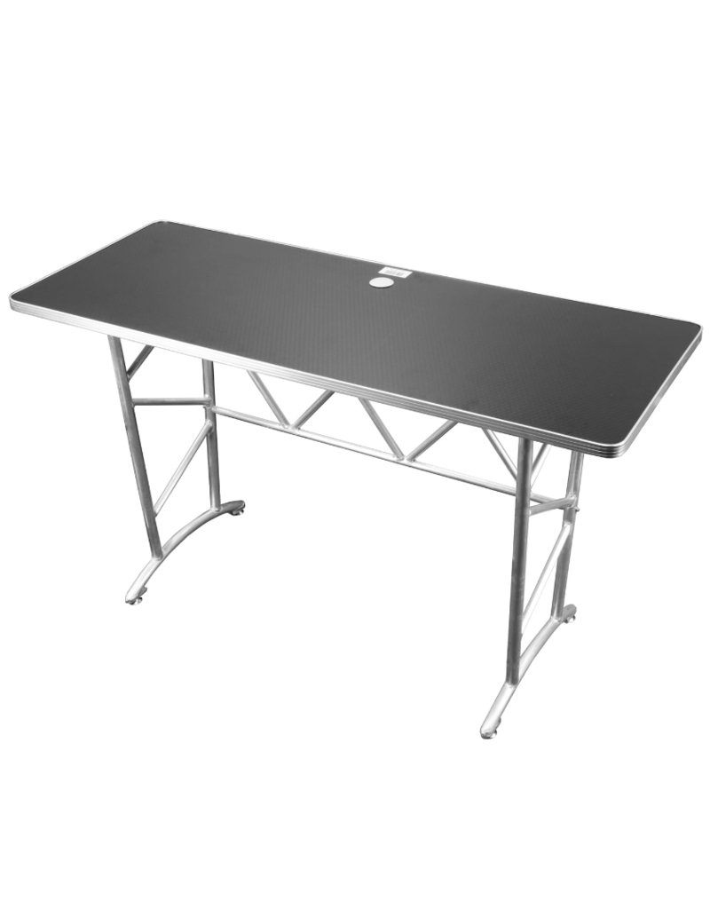 Odyssey 60" x 23.75" Hex Texture Pattern Tabletop DJ Truss Table (ATT6024)
