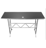 Odyssey 60" x 23.75" Hex Texture Pattern Tabletop DJ Truss Table (ATT6024)