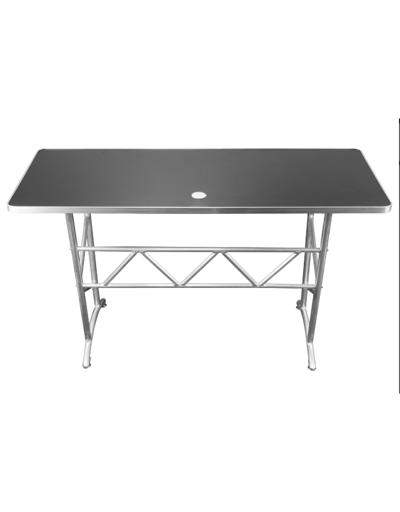 Odyssey 60" x 23.75" Hex Texture Pattern Tabletop DJ Truss Table (ATT6024)