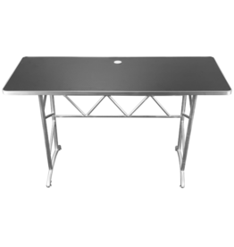 Odyssey 60" x 23.75" Hex Texture Pattern Tabletop DJ Truss Table (ATT6024)