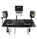 Odyssey 60" x 23.75" Hex Texture Pattern Tabletop DJ Truss Table (ATT6024)