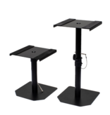 Odyssey Speaker Monitor Stands with Flat Surface Base (Pair) ASPKSTAND2XDT